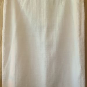 Ann Taylor Ivory Skirt